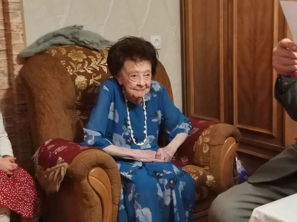 Мазл Тов! Астраханская еврейская община поздравляет Любовь Аркадьевну Животовскую со 100-летием